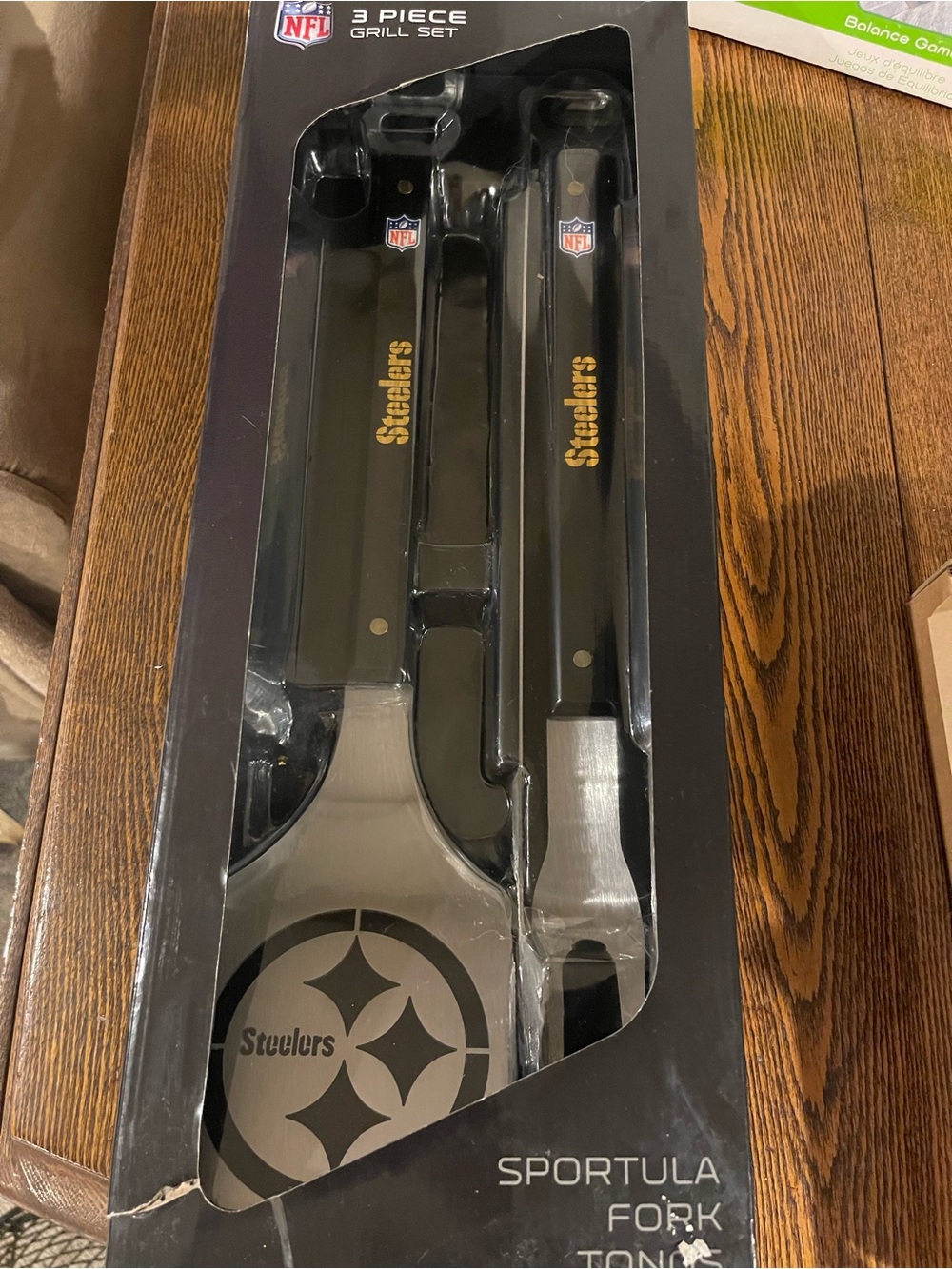 NFL Pittsburgh Steelers Grill Tool Set - Black & Gold